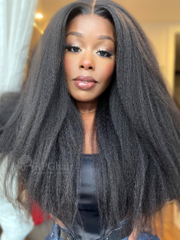 Affordable Indian Remy Hair Glueless Lace Front Wig