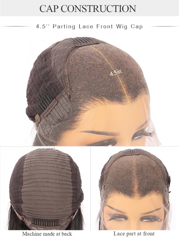 Pre-bleached 180% Density Silky Straight BoB Hairstyle Glueless
