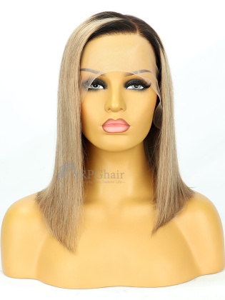 180% Density Ombre Silky Straight BOB Style Lace Front Wigs [BOB31]