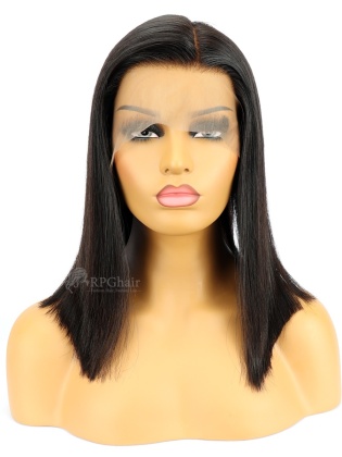 Brazilian Virgin Hair Silky Straight Bob Lace Front Wig[BCT06]