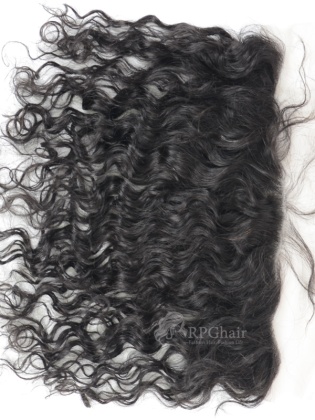 Brazilian Virgin Hair Lace Frontal Natural Curl Natural Color