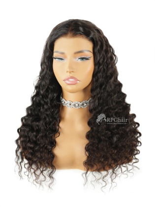 Wear & Go Glueless 9x6 HD Lace Wig Loose Deep Wave Pre-Cut & Pre-Plucked & Pre-Bleached [WG17]