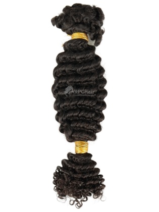3b3c Kinky Coily Human Hair Bulk for Dreadlocs/Twists/Braids [BK14]