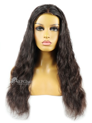 Cut Lace Natural Color Body Wave 18 Inch 150% Density Brazilian Hair Full Lace Wig [CSL67]
