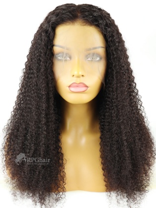 Small Size Tight Curly 22 Inch 180% Hairstyle Indian Remy Hair 360 Lace Wig [CSL127]