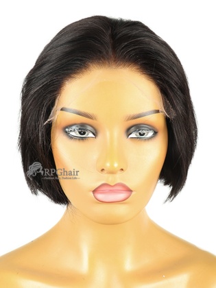  Invisible HD Lace 8" 180% Density Pixie Cut Silky Straight BoB Hairstyle 5x5 Lace Frontal Wig [CSL140]