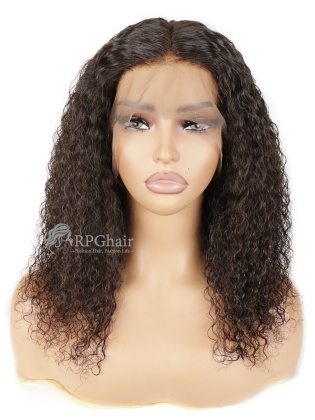 16" 150% Density Deep Wave Hairstyle Brazilian Hair 360 Lace Wig [CSL197]
