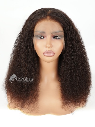 Curly Hairstyle Brazilian Virgin Hair Pre-Plucked 360 Lace Wig [CSL205]