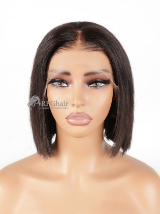 Large Size Invisible HD Lace Silky Straight BoB 13X4 Lace Front  Wig [CSL209]