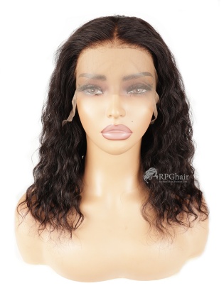 Small Size 14" 130% Loose Wave Hairstyle Indian Virgin Hair 360 Lace Wig[CSL225]