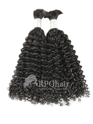Kinky Curly Bulk Hair Extensions for Braiding[BK04]