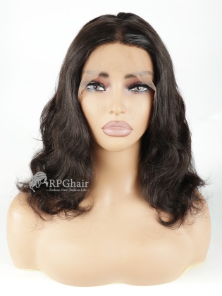 10-12” Silk Top 360 Lace Wig Loose Wave Indian Remy Hair[LFW35D-1]