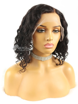 Loose Wave Bob Indian Remy Hair 6 " Parting Lace Front Wig[CSL13]
