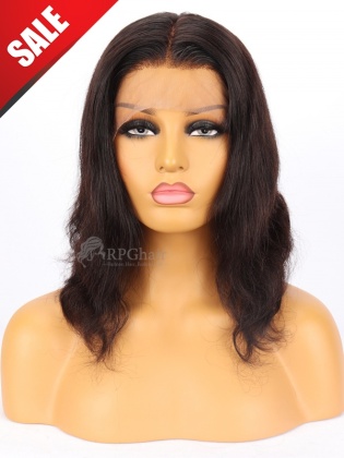 SALE: 10''&12'' Silk Top 360 Lace Wig Body Wave Indian Remy Hair[CS31D]