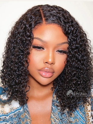 5x5 Glueless HD Lace Wig Tight Curly BOB Hairstyle [BOB52]