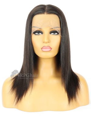 Silky Straight High Quality Brazilian Virgin Hair Lace Front Wig [RFS015]