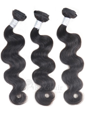 Body Wave Indian Virgin Hair 3 Bundles Natural Color