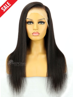 HD Lace 18-20” New Clean Hairline 6'' Parting Silky Straight Lace Front Wigs [LFW91]