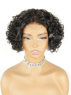 Curly BOB Wear & Go 2X6/5x5 Glueless HD Lace Wig [HCW28]