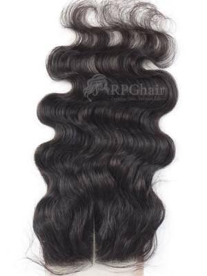 Brazilian Virgin Hair Lace Closure Body Wave Hair Natural Color[BLC02]