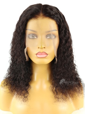 Deep Wave Wave Hairstyle Indian Virgin Hair 360 Lace Wig [CSL126]