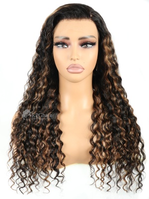 Blonde Highlight Wave HD Lace 13x6 Lace Frontal Wig [GHW03]