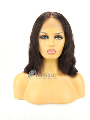 12”  Body Wave BOB Hair Cut Indian Remy Hair 360 Lace Wigs [CSL08]