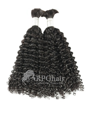 Kinky Curly Bulk Hair Extensions for Braiding[BK04]