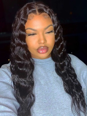 Silk Top 360 Lace Wig Body Wave Indian Remy Hair[LFW31D]