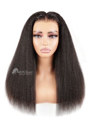 Wear & Go Undetectable 9x6 HD Lace Closure Kinky Straight Glueless Wig [WG02]